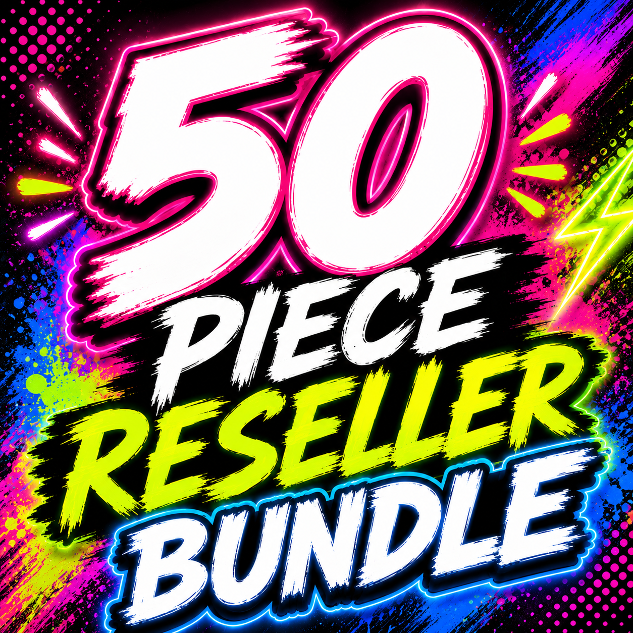 50 Piece Reseller Bundle