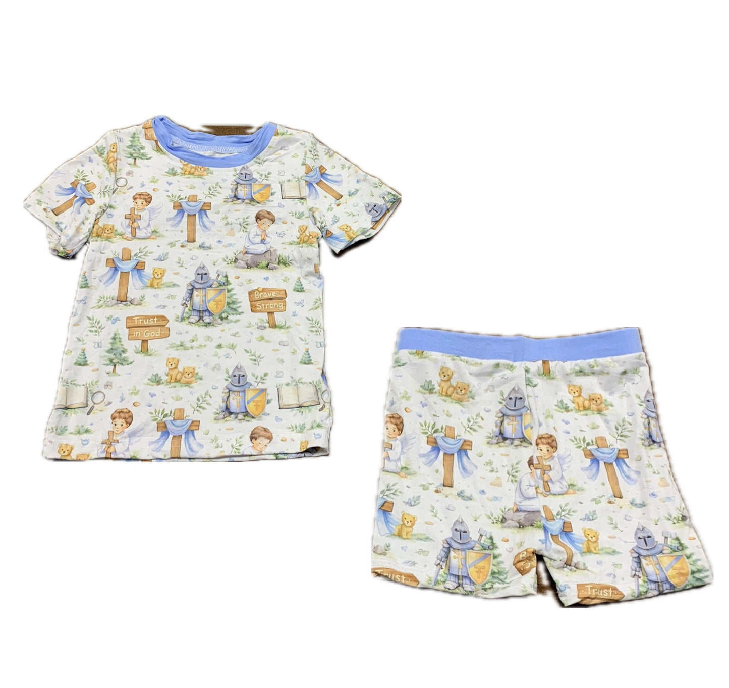 Brave & Blessed - Two piece Short Set