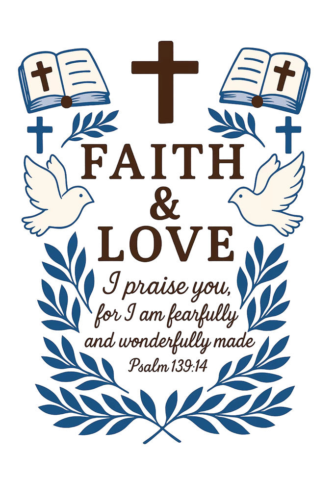 Faith & Love - Crescent Zippy